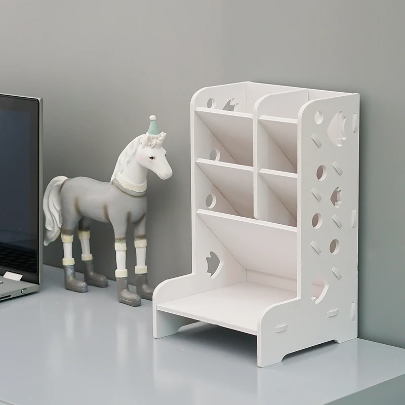 Контейнер для ручек коробка хранения студенческий офисный Настольный