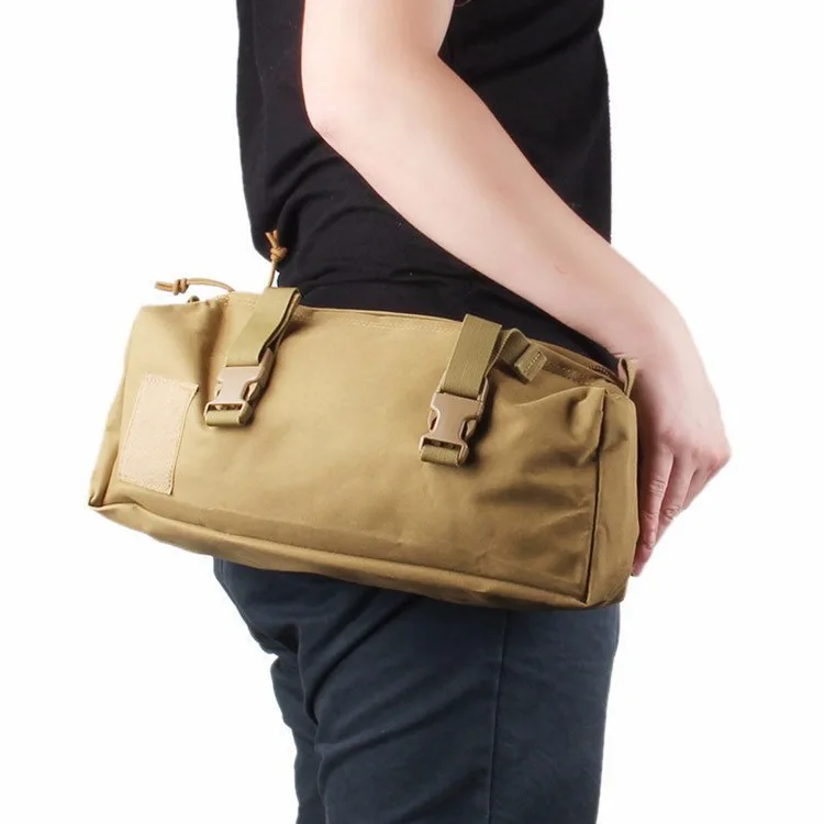 Outdoor Camouflage Tactical Military Fan Equipment Large Sundry Bag Accessory Storage Bag Multifunctional Sports Bag