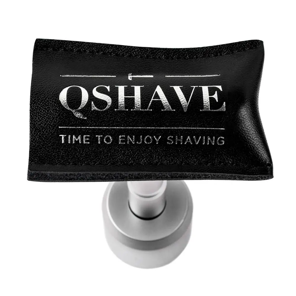 Защитный чехол QSHAVE из натуральной кожи с двойным краем | Красота и здоровье