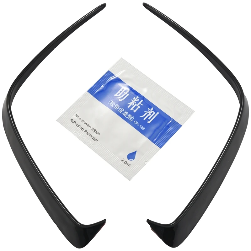 

Яркий черный Задний ветровой нож, модифицированные декоративные внешние автомобильные наклейки для Mercedes-Benz A-Class W176 A200 A250 A45