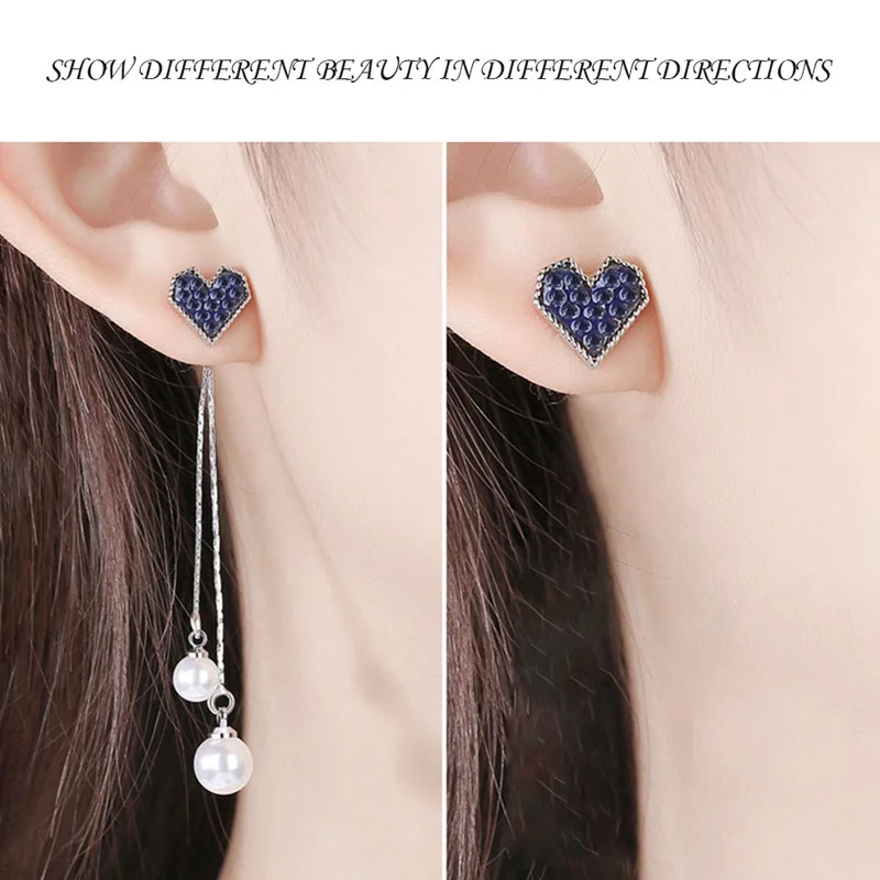 Женские серьги-подвески с жемчугом 1 пара | Украшения и аксессуары