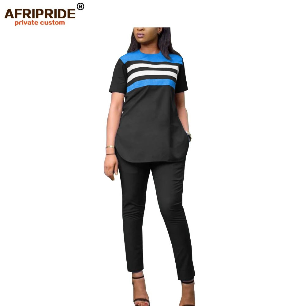 2019 африканская одежда для женщин комплект из двух предметов женские рубашки с