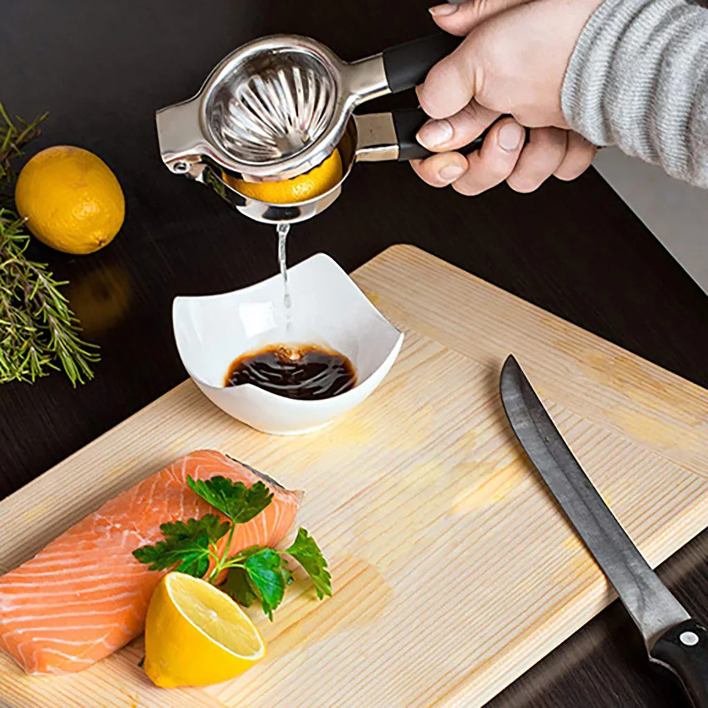 

Stainless steel manual lemon Juicer household portable Juicer juice machine lemon clip fruit Juicer Multifunctional Practical 50