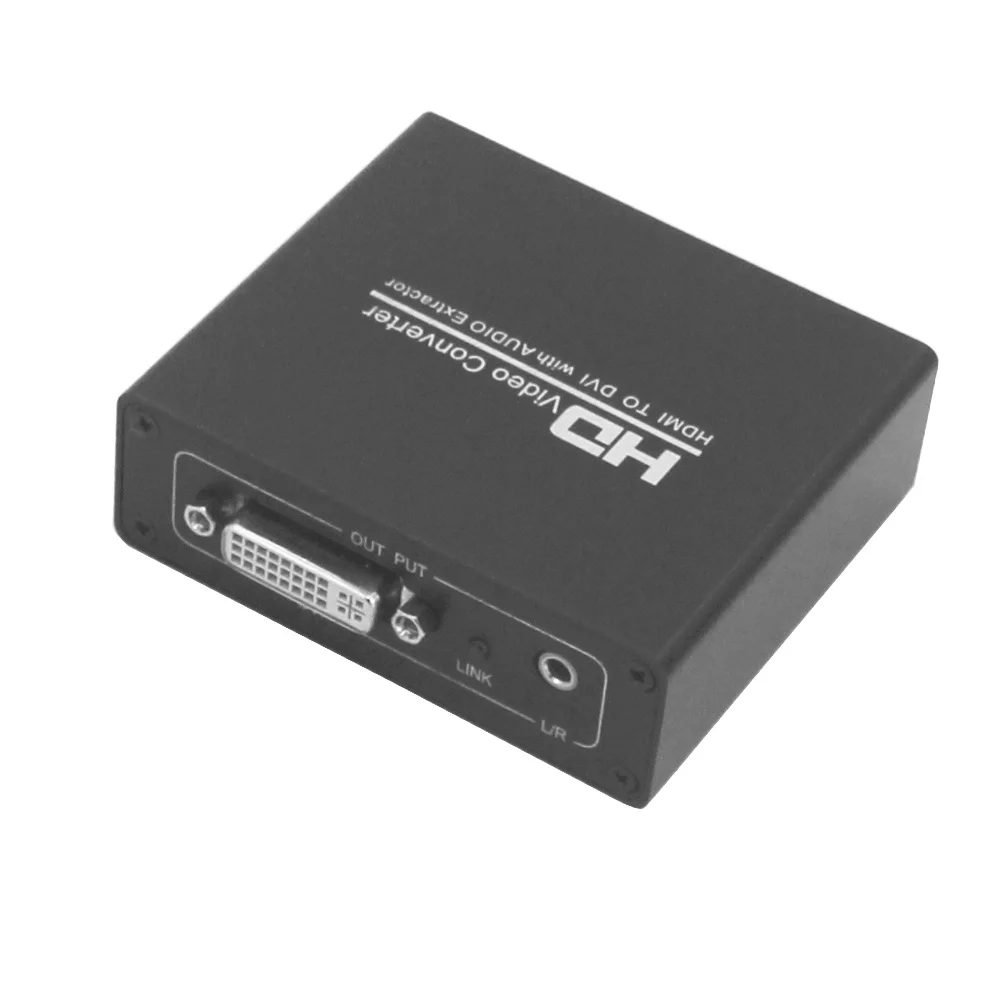 HDMI в DVI с аудио конвертером HDMI в DVI выход со стерео аудио выход для PS4 ПК ноутбук в Minitor с DVI портом