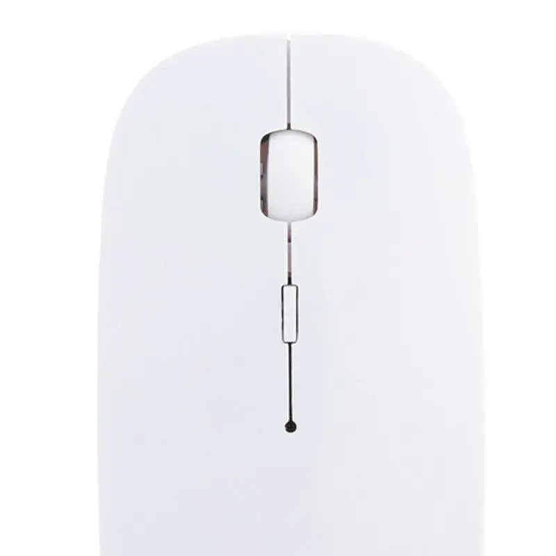 Беспроводная перезаряжаемая ультратонкая Бесшумная мышь 2 4 ГГц сухая