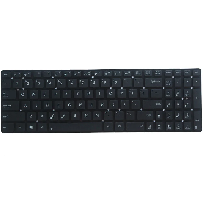 Английская клавиатура для ноутбука ASUS K55 K55A K55V K55VJ K55VM K55VD K55VS K55XI K55DE K55DR 0KNB0 6121RU00