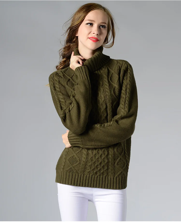 

2020 2021 O-neck Feminino Pullover New Arrival Real Poncho free Shipping Sweater Long-sleeved Women Regular Full
