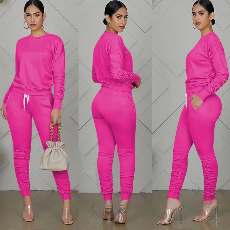 

tracksuit for women two piece set casual sweater long sleeve pants 2 piece set for women two pieces sets women's suits plus size