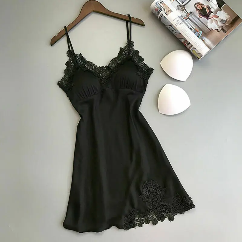 Летнее сексуальное дамское белье ночное для женщин Babydoll халат нижнее платье S M L XL