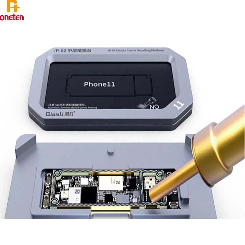 Платформа среднего уровня Qianli с трафаретом для реболлинга BGA телефона