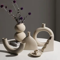 nordic style light luxury small ceramic vases flower arrangement desktop gifts decoration ornaments home decoration accessories
