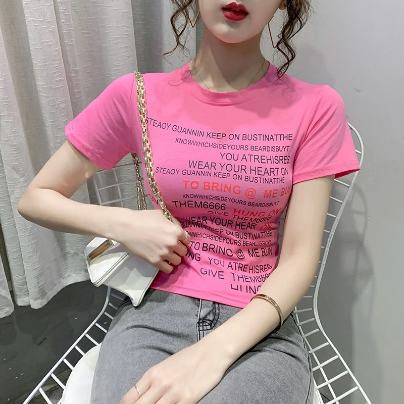 Новинка лета 2020 европейские товары облегающий Топ в стиле интернет