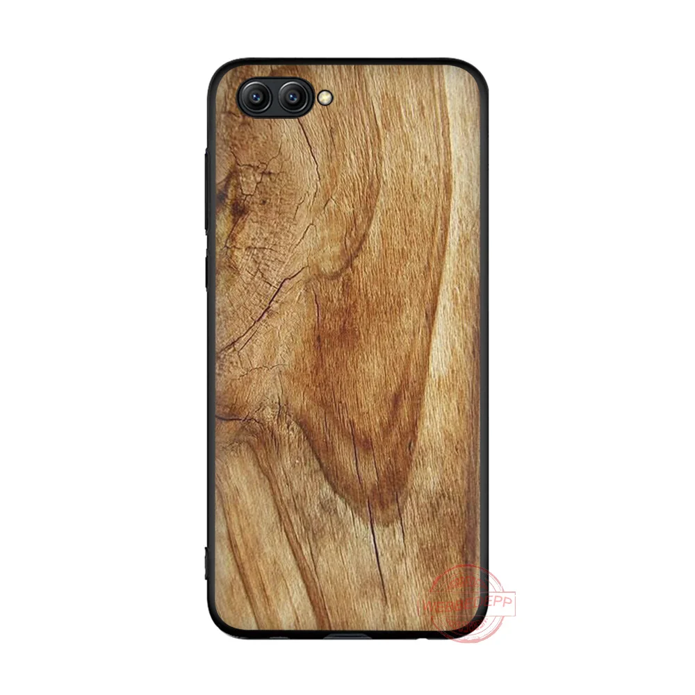 WEBBEDEPP Pattern Wood Textures Soft TPU Silicone for Honor 6A 7A 7C 7X 8A 8X 8C 9X 8 9 10 Lite 20 Pro Note |