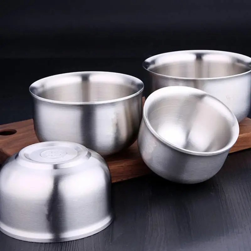304 миска для еды из нержавеющей стали теплоизолированная конструкция безопасная