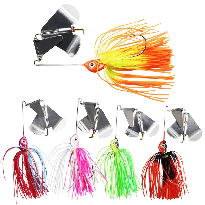 

15g Fishing Lure Wobbler Lures Spinners Spoon Bait For Pike Peche Tackle All Artificial Baits Metal Sequins Spinnerbait