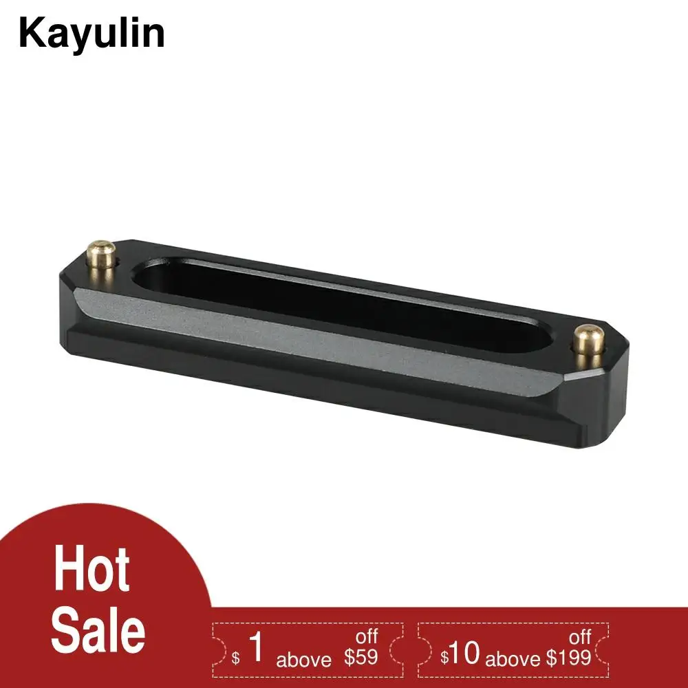 Kayulin 70 мм NATO Rail Bar с пружинным штифтом против падения и 1/4 &quot 20 монтажный
