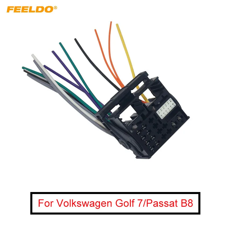 FEELDO 1 шт. автомобильный радиоприемник стерео головное устройство отжим жгут для