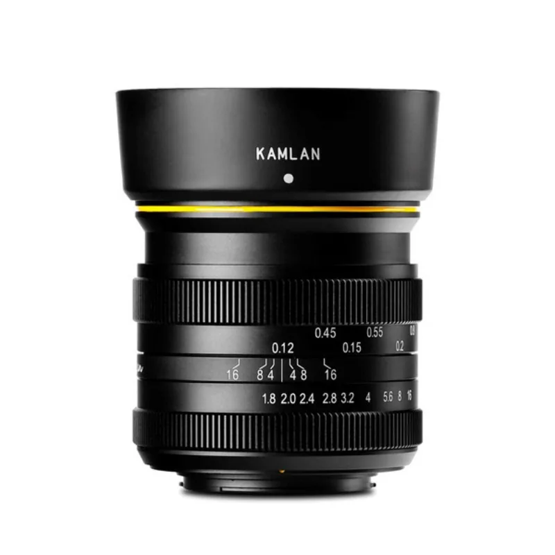 KamLan 21 мм F1.8 APS-C диафрагма ручной фокус объектив для Olympus для Panasonic M43-Mount