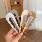 10 цветов палочки для волос, ацетатные головные повязки U-образной формы, головные уборы для женщин, элегантные женские заколки для волос, модные заколки для волос, аксессуары для волос, подарки