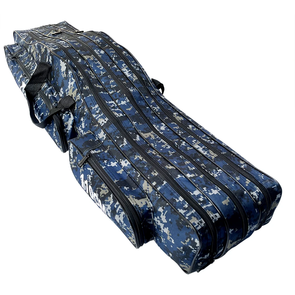 

Fishing Rod Storage Bag Oxford Cloth Multifunctional Waterproof 2/3 Layer 150/130/120/110CM Large Capacity