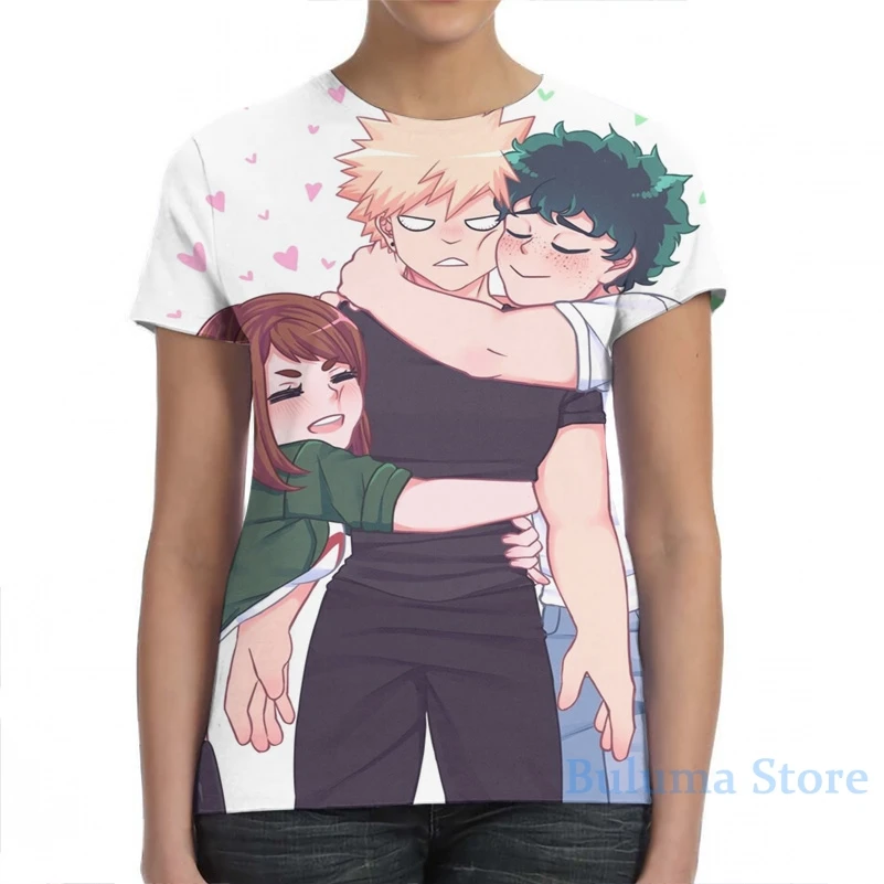 izukacchako men T-Shirt women all over print fashion girl t shirt boy tops tees Short Sleeve tshirts | Мужская одежда