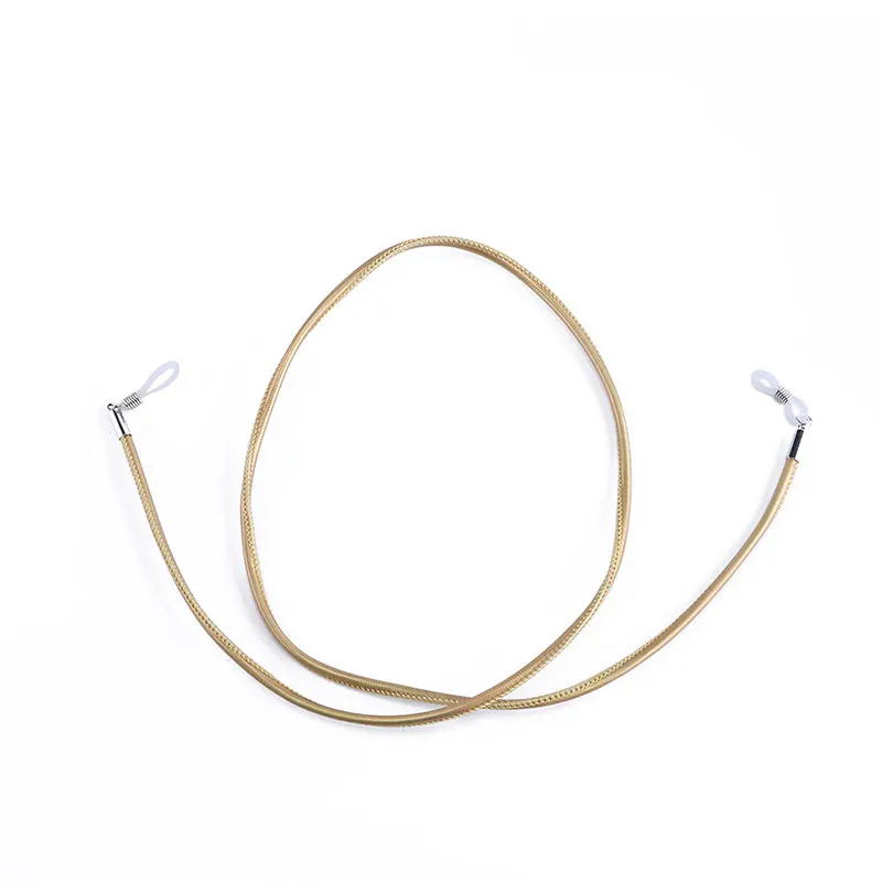 

1 pc Unisex PU Leather Anti-Slip Glasses Lanyard Eyeglasses Chain Non-slip Glasses Rope Cord Holder Sports Accessories