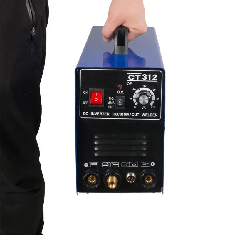 CT312 AC110/220V 3 в 1 TIG MMA инвертор сварочный аппарат комплект 120A TIG/ 30A плазменный резак DIY
