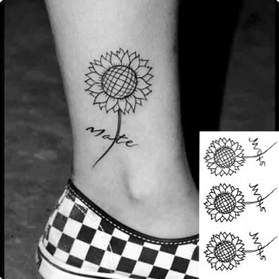 Водостойкая Временная тату наклейка кокосовое дерево фальшивый флэш татуаж