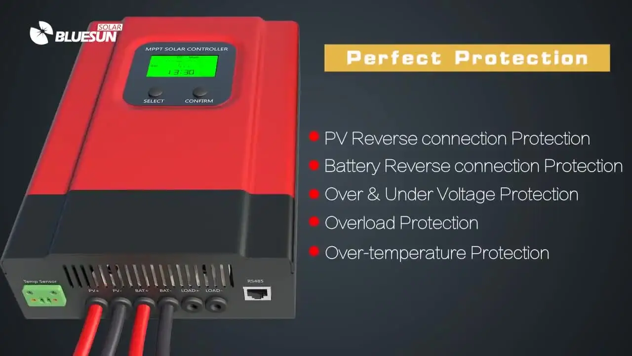 

Контроллер солнечного зарядного устройства, 24 В, 48 В постоянного тока, mppt контроллер, 60 А, 80 А, 100 А, mppt контроллер, 8 кВт, регулятор mppt