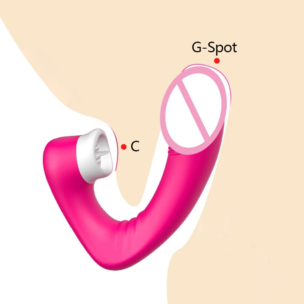 

Women Sex Toys Licking Clitoris Vibrator Vagina Massager G-Spot Stimulate Vibrating Dildo Female Masturbator Sex Intimate Goods