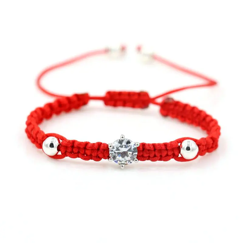 BPPCCR 2 шт./компл. Модный Блестящий с украшением в виде кристаллов красная веревка