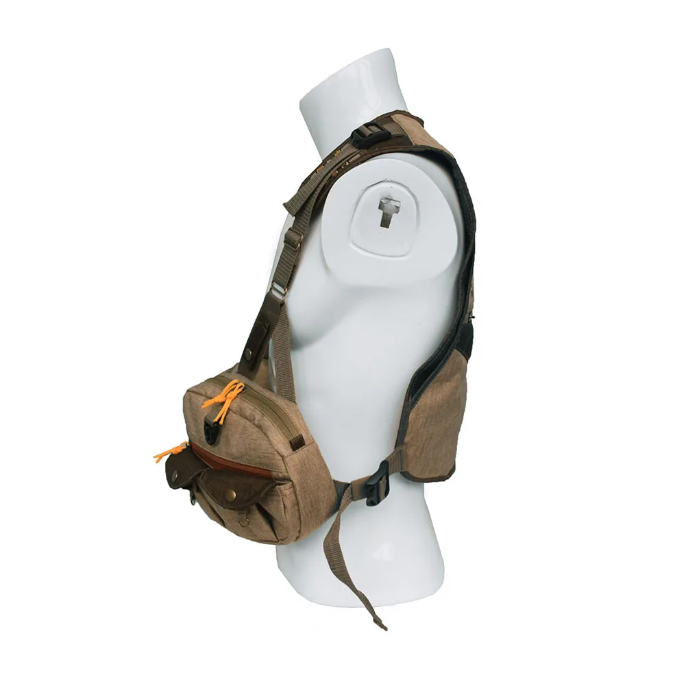 

Fly Fishing Vest Pack For Unisex Adjustable Size Breathable Multi Pocket Vest Outdoor Fishing Portable Equipment