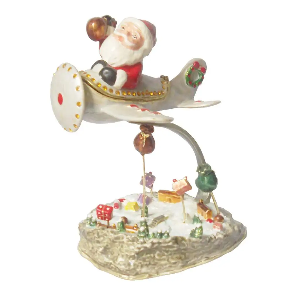 Рождественский отец Санта Клаус безделушка фотобокс | Дом и сад