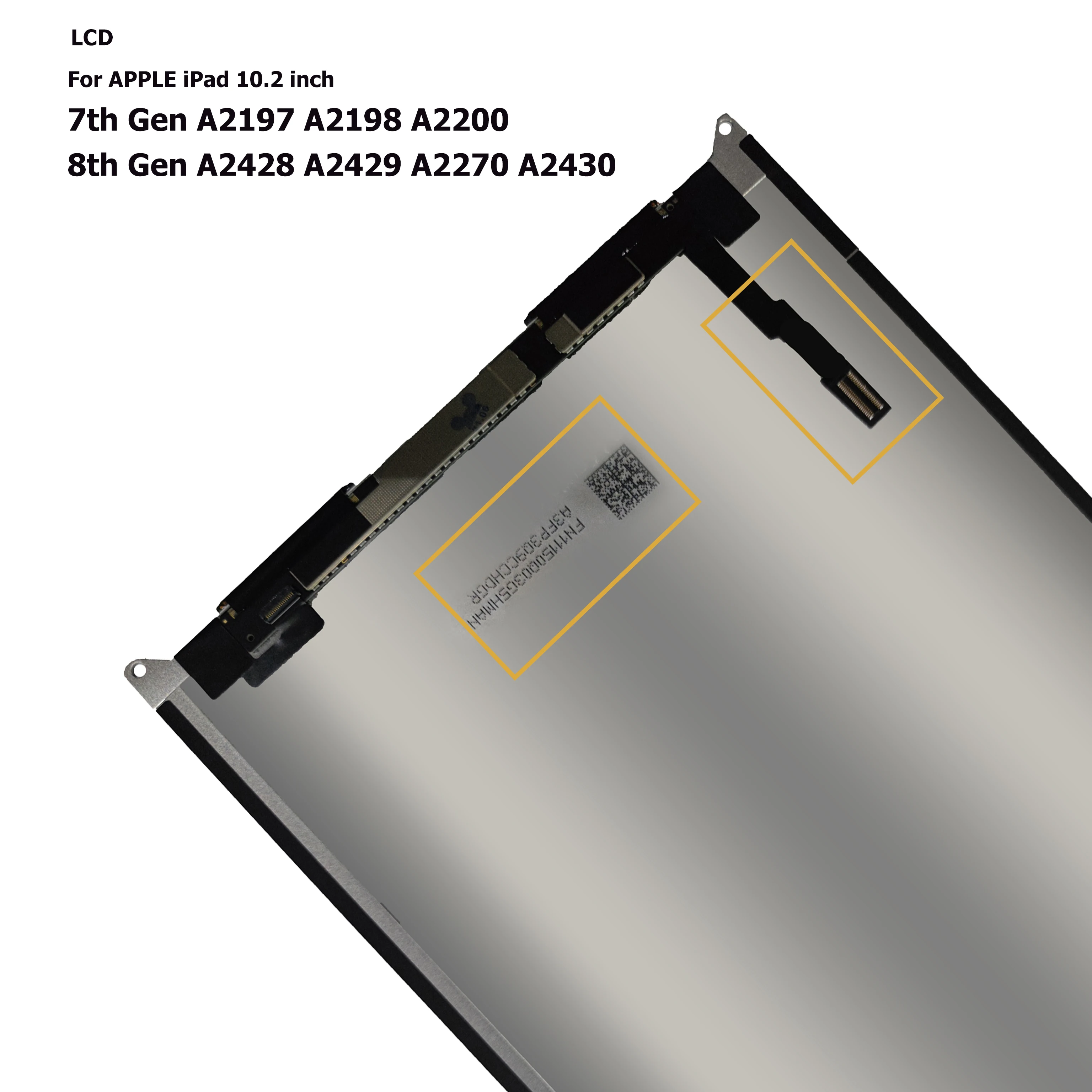 ЖК-дисплей 10 2 дюйма с сенсорным экраном = дисплей для iPad 2019 7-го поколения A2197 A2198