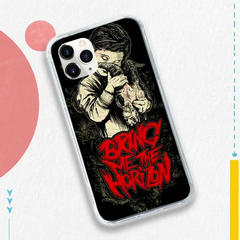 

Bring Me the Horizon BMTH high quality Phone Case shell for iPhone 11 12 pro XS MAX 8 7 6 6S Plus X 5S SE 2020 XR