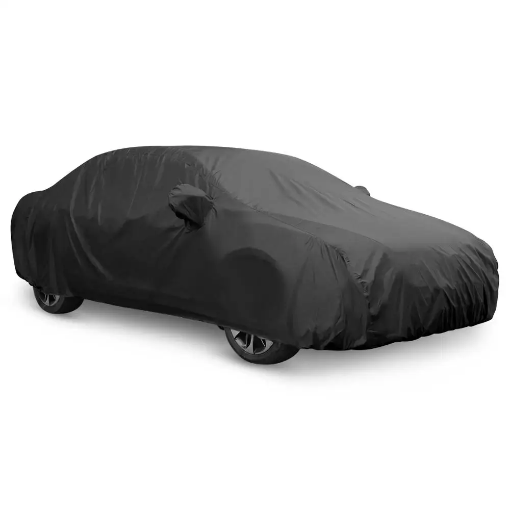

Universal Black 7 Sizes Car Cover Outdoor Weather Waterproof Breathable Scratch Rain Snow Heat Resistant Protection Car Covers