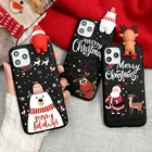 Новогодние подарки, чехол для Xiaomi Redmi Note 9 8 7 5 Pro 9A 9T 8T 9C NFC Mi 11 Note 10 Lite CC9 Pro Lite, Рождественский чехол для куклы