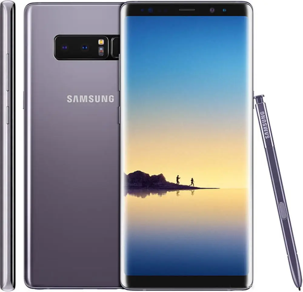 Purple Разблокированный samsung Galaxy Note8 N950U snapdragon835 NFC две задние камеры Восьмиядерный 6,3 дюймов 6 Гб ram 64 Гб rom - Цвет: Purple