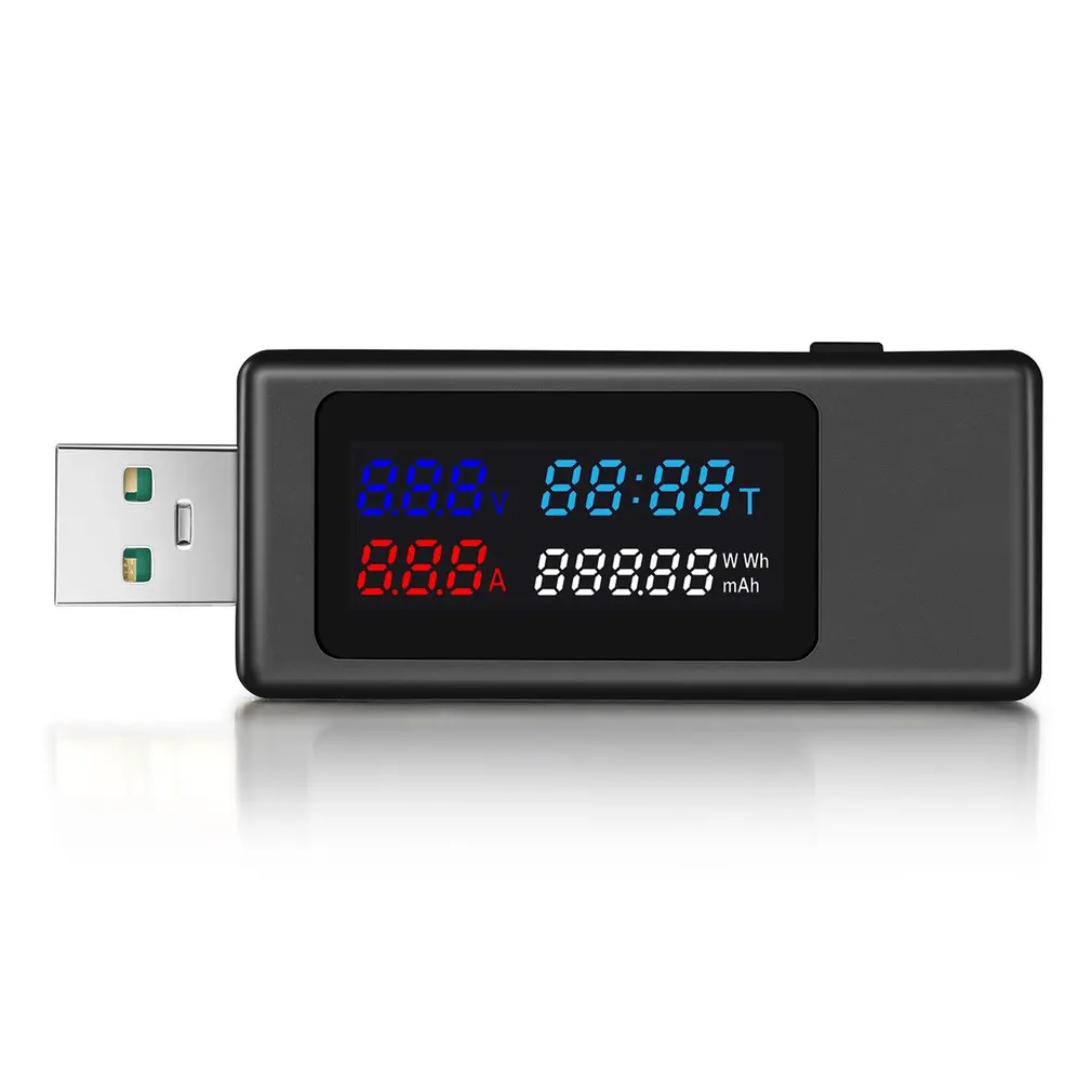 

Usb-тестер 10 в 1, 120 Вт, индикатор отключения питания