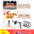 Велосипедный багажник на крышу автомобиля Перевозчик быстросъемный Сплав Вилка, замок настенное крепление стойки для велосипеда, мотоцикла, машины багажник на крышу Перевозчик