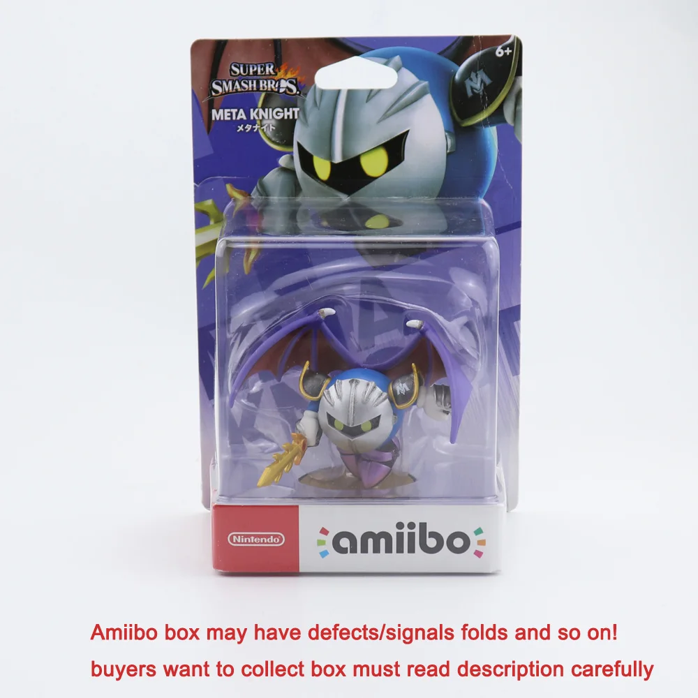 Meta Knight Фигурка Amiibo Super Smash Bros. Серия Для nintendo переключатель Фирменная Новинка - Цвет: Meta Knight