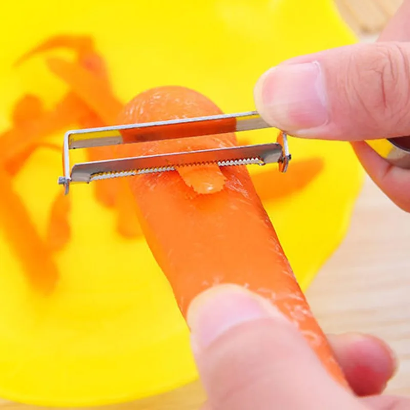1 шт. Овощечистка из нержавеющей стали|Овощечистки и ножи для цедры| |