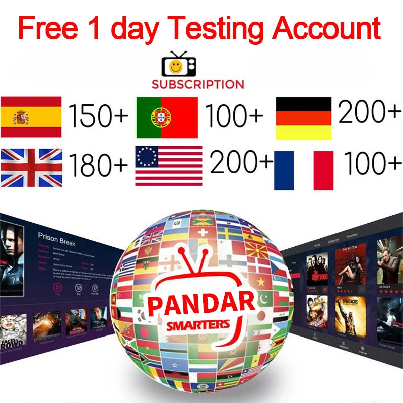 6 месяцев IP TV recharge Caribbean хинди Канада США Индия Европа латино Испания русский Aarabic