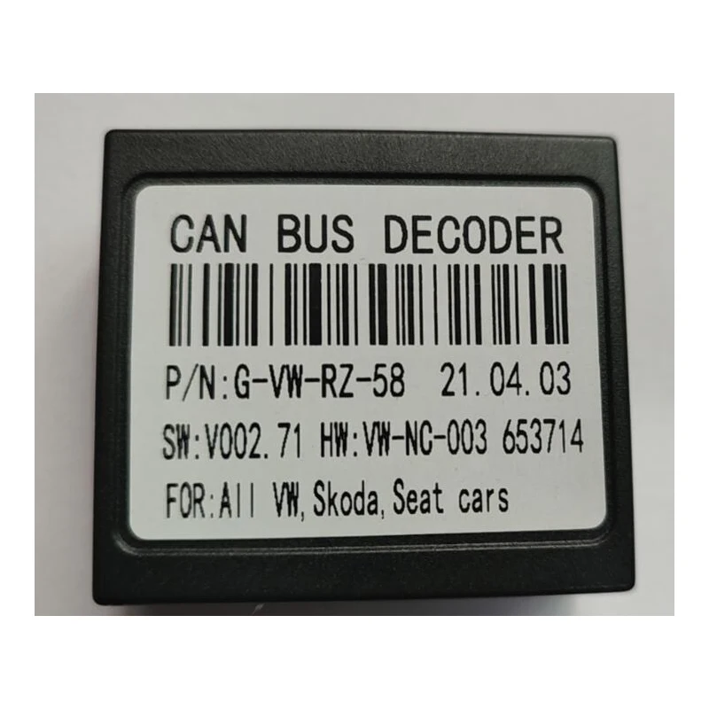 FEELDO 1 шт. автомобиля Media Player Радио CANBUS коробка для Android Volkswagen VW RZ 58|Кабели адаптеры и