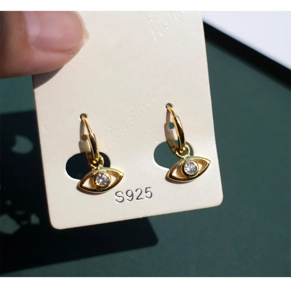 Серьги из стерлингового серебра S925 пробы по индивидуальному заказу модные