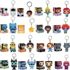 Герои Диснея Алиса Чеширский Ариэль Фея хвост Ститч это пеннивайз Тинкер колокольчик-брелок экшн-Фигурки игрушки для детей Рождественский подарок