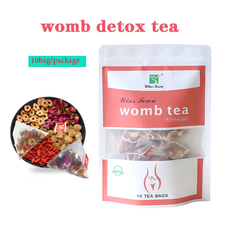 

10bags Women Detox Tea Warming Womb Tea Slimming Herbal Uterus Cleansing Tea Irregular Menstruation Feminine Hygiene Product