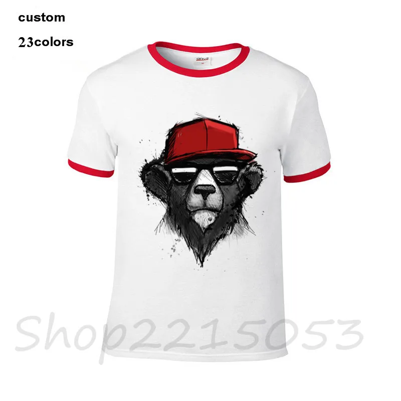 Лидер продаж 2020 оптовая продажа уличная одежда с надписью Dope Bear мужские футболки