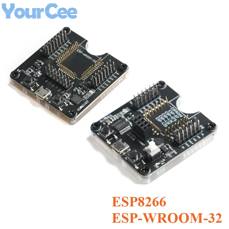 ESP8266 ESP WROOM 32 макетная плата Тесты Программист Гнездо загрузчик сжигание