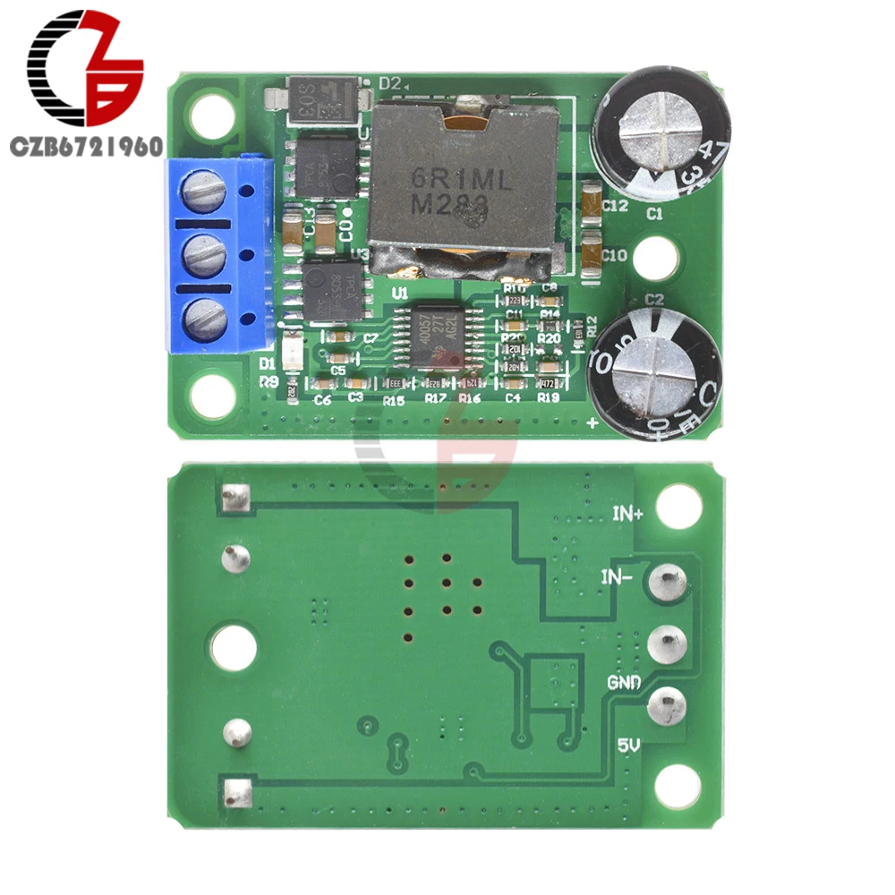 Понижающий преобразователь постоянного тока в постоянный ток 12 В 24 5 А 25 Вт с